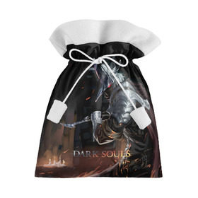Подарочный 3D мешок с принтом Dark Souls в Тюмени, 100% полиэстер | Размер: 29*39 см | Тематика изображения на принте: dark souls | praise the sun | you died | дарк соулс | темные души