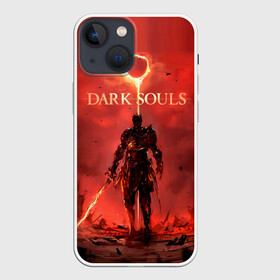 Чехол для iPhone 13 mini с принтом Dark Souls в Тюмени,  |  | dark souls | praise the sun | you died | дарк соулс