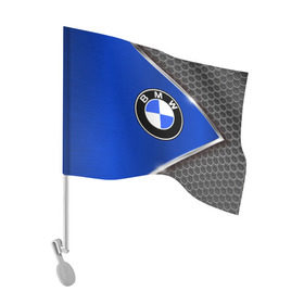 Флаг для автомобиля с принтом BMW sport collection auto в Тюмени, 100% полиэстер | Размер: 30*21 см | auto | automobile | bmw | car | machine | motor | motor car | sport car | автомашина | бмв | легковой автомобиль | спортивный автомобиль | тачка