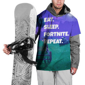 Накидка на куртку 3D с принтом Fortnite Repeat в Тюмени, 100% полиэстер |  | Тематика изображения на принте: battle royale | fortnite | батл роял | фортнайт