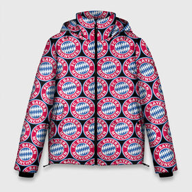 Мужская зимняя куртка 3D с принтом Bayern Munchen в Тюмени, верх — 100% полиэстер; подкладка — 100% полиэстер; утеплитель — 100% полиэстер | длина ниже бедра, свободный силуэт Оверсайз. Есть воротник-стойка, отстегивающийся капюшон и ветрозащитная планка. 

Боковые карманы с листочкой на кнопках и внутренний карман на молнии. | fc bayern munchen | football | germany | logo | sport | арт | бавария мюнхен | германия | лига | лого | спорт | стикеры | текстура | фк | футбол | футбольный клуб | эмблема