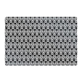 Магнитный плакат 3Х2 с принтом Juventus Black&White в Тюмени, Полимерный материал с магнитным слоем | 6 деталей размером 9*9 см | 