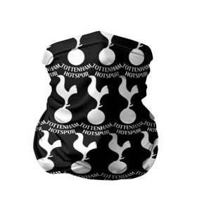 Бандана-труба 3D с принтом Tottenham Black&White в Тюмени, 100% полиэстер, ткань с особыми свойствами — Activecool | плотность 150‒180 г/м2; хорошо тянется, но сохраняет форму | Тематика изображения на принте: england | football | logo | sport | tottenham hotspur | англия | арт | лига | лого | спорт | текстура | фк | футбол | футбольный клуб | эмблема