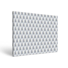 Холст прямоугольный с принтом 3D Кубы в Тюмени, 100% ПВХ |  | 3д | иллюзия | куб | кубы | паттерн | текстура | узор