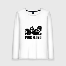 Женский лонгслив хлопок с принтом Pink Floyd в Тюмени, 100% хлопок |  | pink floyd | pinkfloyd | арт | артрок | группа | дэвид гилмор | пинк флойд | пинкфлойд | прогрессивный | психоделический | рок | сид барретт | симфонический | спэйс | эйсид | экспериментальный