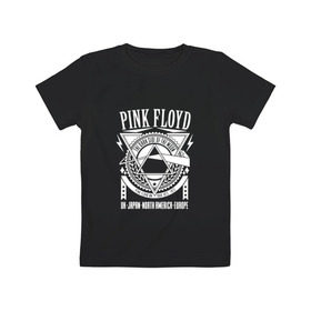 Детская футболка хлопок с принтом Pink Floyd в Тюмени, 100% хлопок | круглый вырез горловины, полуприлегающий силуэт, длина до линии бедер | Тематика изображения на принте: pink floyd | pinkfloyd | арт | артрок | группа | дэвид гилмор | пинк флойд | пинкфлойд | прогрессивный | психоделический | рок | сид барретт | симфонический | спэйс | эйсид | экспериментальный