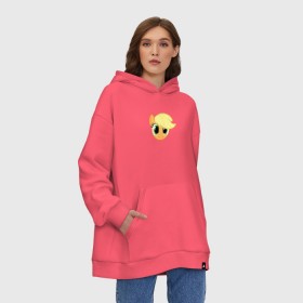 Худи SuperOversize хлопок с принтом My Little Pony в Тюмени, 70% хлопок, 30% полиэстер, мягкий начес внутри | карман-кенгуру, эластичная резинка на манжетах и по нижней кромке, двухслойный капюшон
 | my little pony | арт | игра | лошадь | май литл пони | мультфильм | пони | прикольные