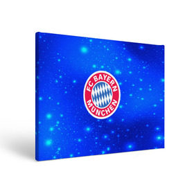 Холст прямоугольный с принтом FC Bayern Munchen space 2018 в Тюмени, 100% ПВХ |  | bayern munchen | football | footer | soccer | socker | спорт | футбол | футбольный клуб