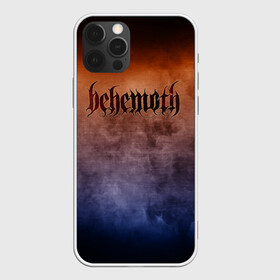 Чехол для iPhone 12 Pro с принтом Behemoth в Тюмени, силикон | область печати: задняя сторона чехла, без боковых панелей | Тематика изображения на принте: band | behemoth | metal | music | rock | атрибутика | группа | метал | музыка | рок