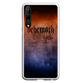 Чехол для Honor P30 с принтом Behemoth в Тюмени, Силикон | Область печати: задняя сторона чехла, без боковых панелей | Тематика изображения на принте: band | behemoth | metal | music | rock | атрибутика | группа | метал | музыка | рок