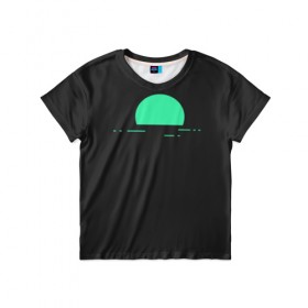 Детская футболка 3D с принтом Минимализм в Тюмени, 100% гипоаллергенный полиэфир | прямой крой, круглый вырез горловины, длина до линии бедер, чуть спущенное плечо, ткань немного тянется | 