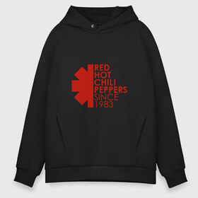 Мужское худи Oversize хлопок с принтом Red Hot Chili Peppers в Тюмени, френч-терри — 70% хлопок, 30% полиэстер. Мягкий теплый начес внутри —100% хлопок | боковые карманы, эластичные манжеты и нижняя кромка, капюшон на магнитной кнопке | red hot chili peppers | rhcp | альтернативный | группа | джош клингхоффер | красные острые перцы чили | метал | ред хот чили пеперс | рок | рхчп | рэп | фанк | фли | чад смит | энтони кидис