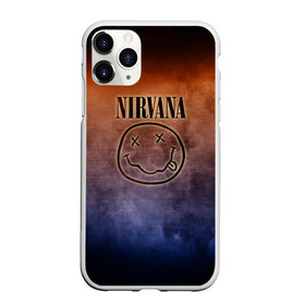 Чехол для iPhone 11 Pro матовый с принтом Nirvana в Тюмени, Силикон |  | band | metal | music | nirvana | rock | атрибутика | группа | метал | музыка | рок