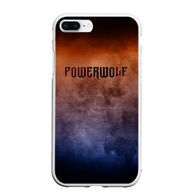 Чехол для iPhone 7Plus/8 Plus матовый с принтом Powerwolf в Тюмени, Силикон | Область печати: задняя сторона чехла, без боковых панелей | band | metal | music | powerwolf | rock | атрибутика | группа | метал | музыка | рок