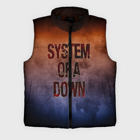 Мужской жилет утепленный 3D с принтом System of a Down в Тюмени,  |  | band | metal | music | rock | system of a down | атрибутика | группа | метал | музыка | рок