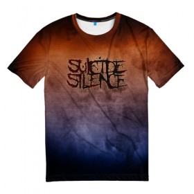 Мужская футболка 3D с принтом Suicide Silence в Тюмени, 100% полиэфир | прямой крой, круглый вырез горловины, длина до линии бедер | Тематика изображения на принте: 