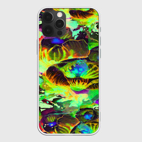 Чехол для iPhone 12 Pro Max с принтом Acid Flower fashion в Тюмени, Силикон |  | abstraction | color | flower | garden | spray | tie dye | абстракция | акварель | живопись | искусство | краски | лилии | текстуры | цветные краски | цветы | яркие цвета