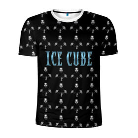 Мужская футболка 3D спортивная с принтом Ice Cube в Тюмени, 100% полиэстер с улучшенными характеристиками | приталенный силуэт, круглая горловина, широкие плечи, сужается к линии бедра | Тематика изображения на принте: hip hop | hiphop | ice cube | mc | n.w.a | rap | айс | гангса | джексон | западное побережье | куб | кубе | кубик льда | кьюб | мс | о ши | оши | реп | репер | речитатив | рэп | рэпер | хип | хипхоп | хоп