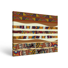 Холст прямоугольный с принтом Африканская мозаика в Тюмени, 100% ПВХ |  | afrika | pattern | африка | африканские мотивы | африканские узоры | солнце | узор | этника | южный континент