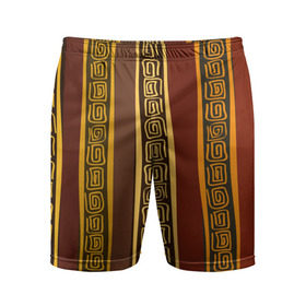 Мужские шорты 3D спортивные с принтом Африканские символы в Тюмени,  |  | afrika | pattern | африка | африканские мотивы | африканские узоры | солнце | узор | этника | южный континент