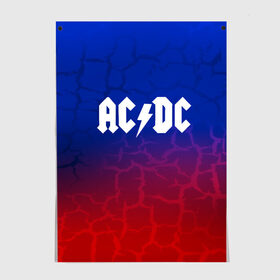 Постер с принтом AC/DC angel&devil в Тюмени, 100% бумага
 | бумага, плотность 150 мг. Матовая, но за счет высокого коэффициента гладкости имеет небольшой блеск и дает на свету блики, но в отличии от глянцевой бумаги не покрыта лаком | ac dc | logo | music | pop | rock | usa | альтернатива | америка | металл | музыка | музыкальный | поп | рок