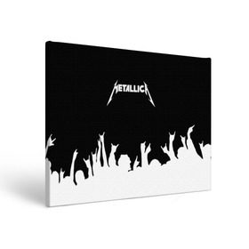 Холст прямоугольный с принтом Metallica в Тюмени, 100% ПВХ |  | metallica | группа | джеймс хэтфилд | кирк хэмметт | ларс ульрих | метал | металика | металлика | миталика | музыка | роберт трухильо | рок | трэш | трэшметал | хард | хардрок | хеви | хевиметал