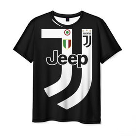 Мужская футболка 3D с принтом Juventus FIFA Edition в Тюмени, 100% полиэфир | прямой крой, круглый вырез горловины, длина до линии бедер | champions | championship | collection | fifa | italy | jeep | juventus | league | seria a | италия | лига | серия а | фифа | чемпионов | ювентус
