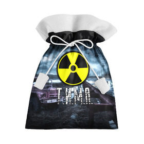 Подарочный 3D мешок с принтом S.T.A.L.K.E.R. - Т.И.М.А. в Тюмени, 100% полиэстер | Размер: 29*39 см | радиация | сталкер | тима | тимофей | тимур