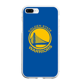 Чехол для iPhone 7Plus/8 Plus матовый с принтом Golden State Warriors в Тюмени, Силикон | Область печати: задняя сторона чехла, без боковых панелей | golden state | golden state warriors | nba | warriors | баскетбол | голден стэйт | нба | уорриорз