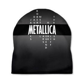 Шапка 3D с принтом Участники группы Metallica в Тюмени, 100% полиэстер | универсальный размер, печать по всей поверхности изделия | metallica | группа | джеймс хэтфилд | кирк хэмметт | ларс ульрих | метал | металика | металлика | миталика | музыка | роберт трухильо | рок | трэш | трэшметал | хард | хардрок | хеви | хевиметал