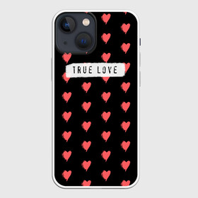 Чехол для iPhone 13 mini с принтом True Love в Тюмени,  |  | 14 февраля | love | valentine | день святого валентина | любовь | сердечки