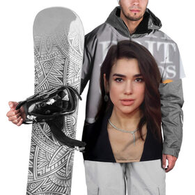 Накидка на куртку 3D с принтом Дуа Липа в Тюмени, 100% полиэстер |  | dua lipa | дуа липа