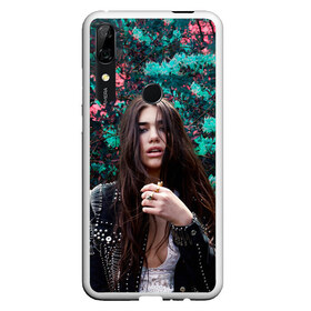 Чехол для Honor P Smart Z с принтом Dua Lipa в Тюмени, Силикон | Область печати: задняя сторона чехла, без боковых панелей | Тематика изображения на принте: dua lipa | дуа липа