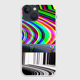 Чехол для iPhone 13 mini с принтом Psyhodelic style в Тюмени,  |  | abstraction | color | optical | pattern | tie dye | абстракция | краска | краски | линии | оптический | паттерн | полосы | психоделика | узор