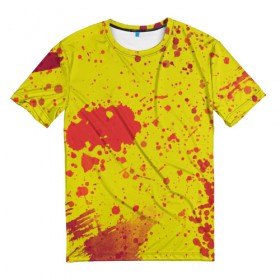 Мужская футболка 3D с принтом Summer color в Тюмени, 100% полиэфир | прямой крой, круглый вырез горловины, длина до линии бедер | Тематика изображения на принте: 