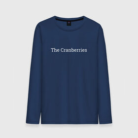 Мужской лонгслив хлопок с принтом The Cranberries в Тюмени, 100% хлопок |  | dolores oriordan | the cranberries