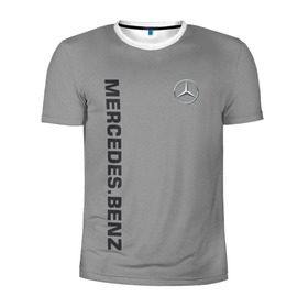 Мужская футболка 3D спортивная с принтом MERCEDES BENZ VINTAGE в Тюмени, 100% полиэстер с улучшенными характеристиками | приталенный силуэт, круглая горловина, широкие плечи, сужается к линии бедра | mercedes | марка | машины | мерседес