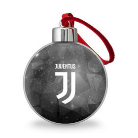 Ёлочный шар с принтом Juventus Cosmos в Тюмени, Пластик | Диаметр: 77 мм | football | italia | juve | juventus | logo | sport | арт | италия | лига | лого | спорт | текстура | фк | футбол | футбольный клуб | эмблема | ювентус