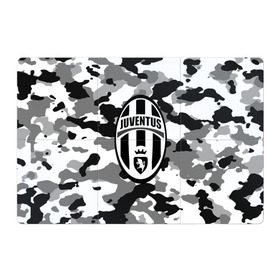 Магнитный плакат 3Х2 с принтом FC Juventus Camouflage в Тюмени, Полимерный материал с магнитным слоем | 6 деталей размером 9*9 см | football | italia | juve | juventus | logo | sport | арт | италия | лига | лого | спорт | текстура | фк | футбол | футбольный клуб | эмблема | ювентус