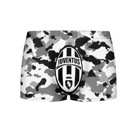 Мужские трусы 3D с принтом FC Juventus Camouflage в Тюмени, 50% хлопок, 50% полиэстер | классическая посадка, на поясе мягкая тканевая резинка | Тематика изображения на принте: football | italia | juve | juventus | logo | sport | арт | италия | лига | лого | спорт | текстура | фк | футбол | футбольный клуб | эмблема | ювентус