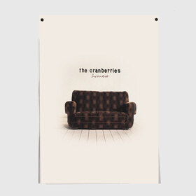 Постер с принтом The Cranberries в Тюмени, 100% бумага
 | бумага, плотность 150 мг. Матовая, но за счет высокого коэффициента гладкости имеет небольшой блеск и дает на свету блики, но в отличии от глянцевой бумаги не покрыта лаком | cranberries | долорес о риордан | крэнберрис