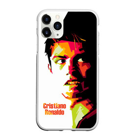 Чехол для iPhone 11 Pro матовый с принтом Cristiano Ronaldo в Тюмени, Силикон |  | real madrid | криштиану | реал мадрид | роналду