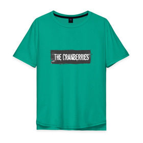 Мужская футболка хлопок Oversize с принтом The Сranberries в Тюмени, 100% хлопок | свободный крой, круглый ворот, “спинка” длиннее передней части | Тематика изображения на принте: cranberries | долорес о риордан | крэнберри