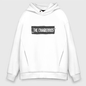 Мужское худи Oversize хлопок с принтом The Сranberries в Тюмени, френч-терри — 70% хлопок, 30% полиэстер. Мягкий теплый начес внутри —100% хлопок | боковые карманы, эластичные манжеты и нижняя кромка, капюшон на магнитной кнопке | cranberries | долорес о риордан | крэнберри