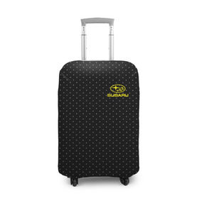 Чехол для чемодана 3D с принтом SUBARU SPORT b в Тюмени, 86% полиэфир, 14% спандекс | двустороннее нанесение принта, прорези для ручек и колес | subaru | автомобильные | субару