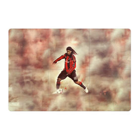 Магнитный плакат 3Х2 с принтом Ronaldinho в Тюмени, Полимерный материал с магнитным слоем | 6 деталей размером 9*9 см | Тематика изображения на принте: ronaldinho | роналдиньо | роналдинью | рональдиньо