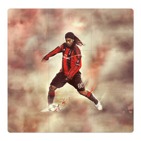 Магнитный плакат 3Х3 с принтом Ronaldinho в Тюмени, Полимерный материал с магнитным слоем | 9 деталей размером 9*9 см | Тематика изображения на принте: ronaldinho | роналдиньо | роналдинью | рональдиньо