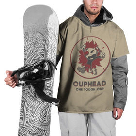 Накидка на куртку 3D с принтом Cuphead в Тюмени, 100% полиэстер |  | Тематика изображения на принте: cuphead | капхед | компьтерная игра