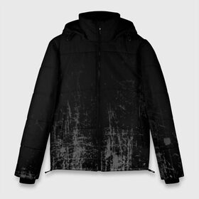 Мужская зимняя куртка 3D с принтом Black Grunge в Тюмени, верх — 100% полиэстер; подкладка — 100% полиэстер; утеплитель — 100% полиэстер | длина ниже бедра, свободный силуэт Оверсайз. Есть воротник-стойка, отстегивающийся капюшон и ветрозащитная планка. 

Боковые карманы с листочкой на кнопках и внутренний карман на молнии. | Тематика изображения на принте: grunge | абстракция | гранж | черный