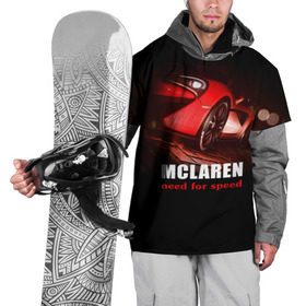 Накидка на куртку 3D с принтом McLaren - жажда скорости в Тюмени, 100% полиэстер |  | Тематика изображения на принте: auto | mclaren 570s | авто | автомобиль | машина | суперкар | тачка